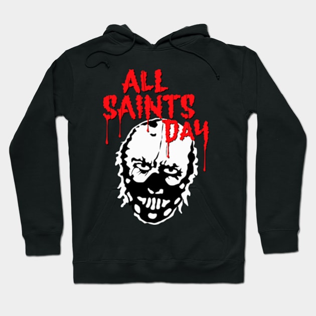 All Saints Day Hoodie by Plan8